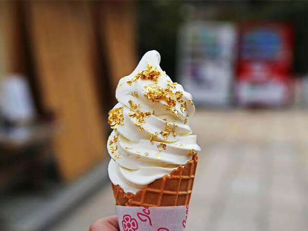 食用金箔冰淇淋 食用金箔冰淇淋